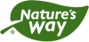 Nature's Way green leaf logo