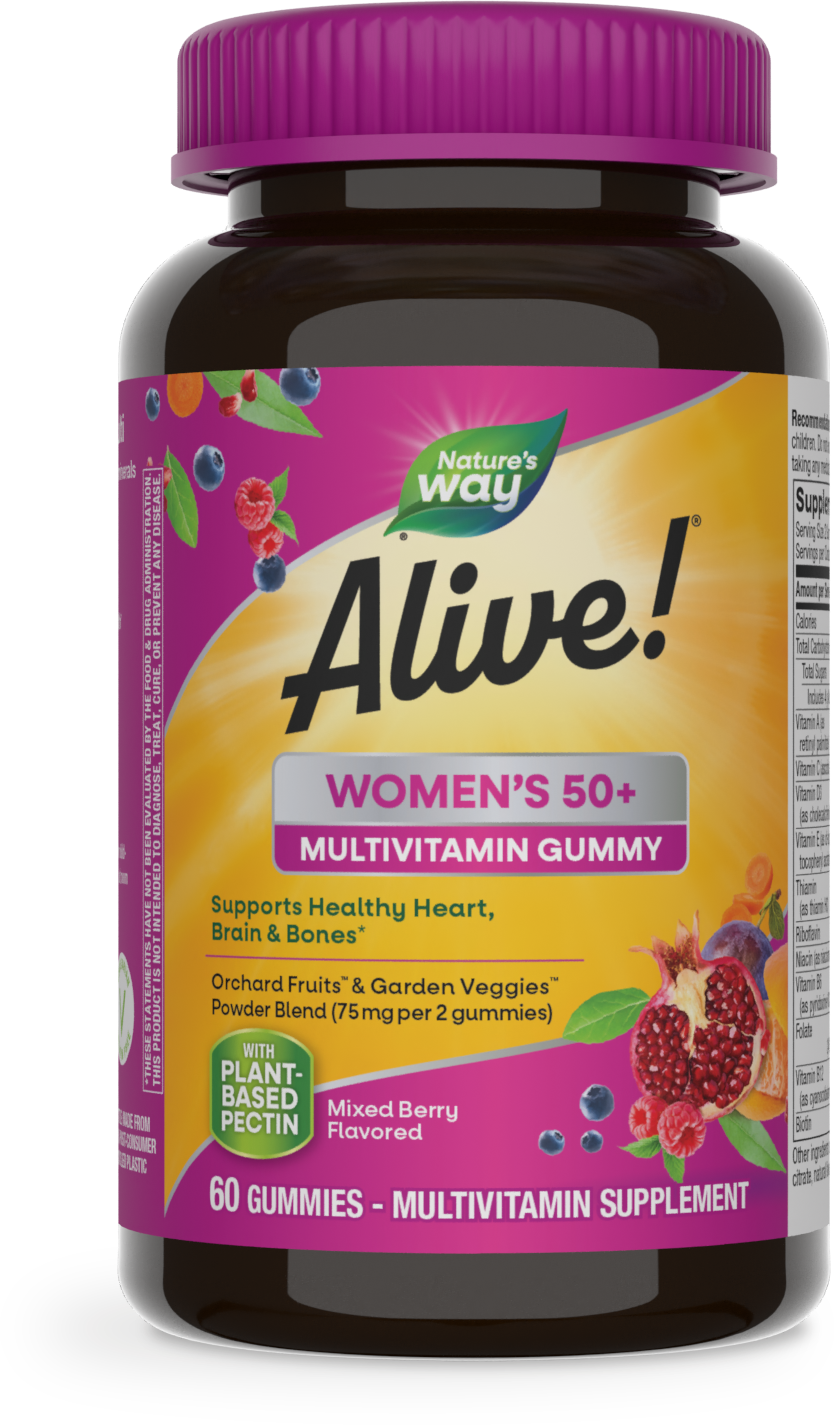 Alive!® Women's 50+ Gummy Multivitamin