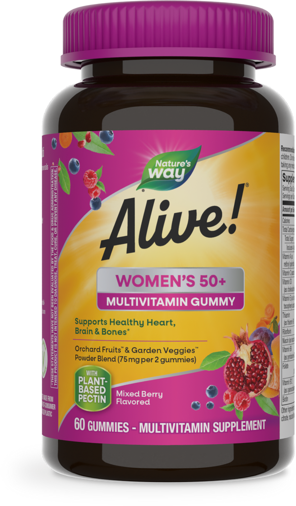 Alive!® Women's 50+ Gummy Multivitamin