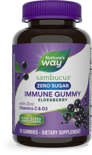 Natures's Way Sambucus Zero Sugar Immune Gummy Sku:14617
