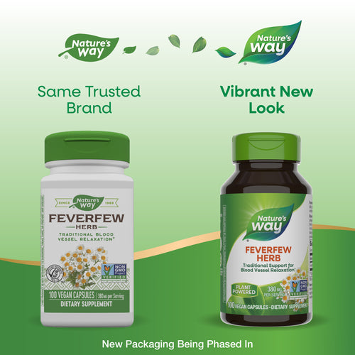 Nature's Way® | Feverfew Herb Sku:12850