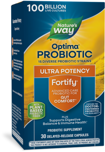 Natures's Way Fortify® Optima® 100 Billion Probiotic Sku:15784