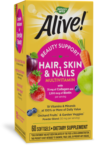 Alive!® Hair, Skin & Nails Multivitamin