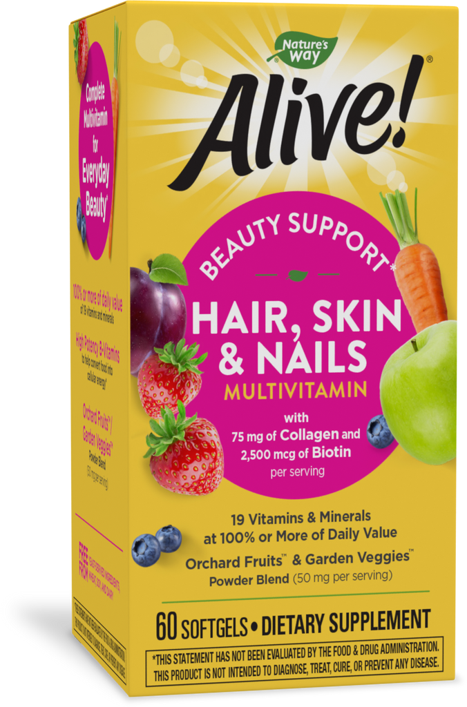 Alive!® Hair, Skin & Nails Multivitamin