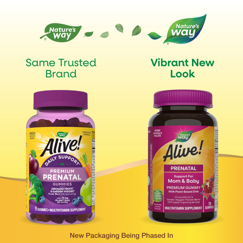 Nature's Way® | Alive!® Premium Prenatal Gummies Sku:10482