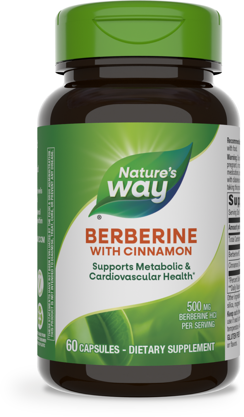 <{%PRIMARY_15044%}>Nature's Way® | Berberine with Cinnamon