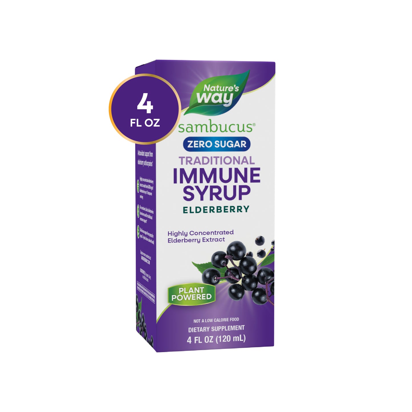 <{%MAIN8_6971%}>Nature's Way® | Sambucus Zero Sugar Traditional Immune Syrup