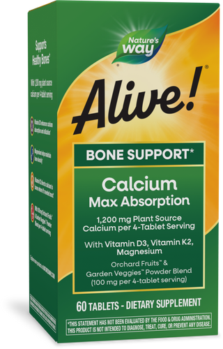 Natures's Way Alive!® Calcium Bone Support Sku:15838