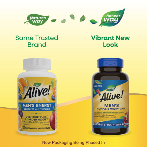 Nature's Way® | Alive!® Men's Complete Multivitamin Sku:13716