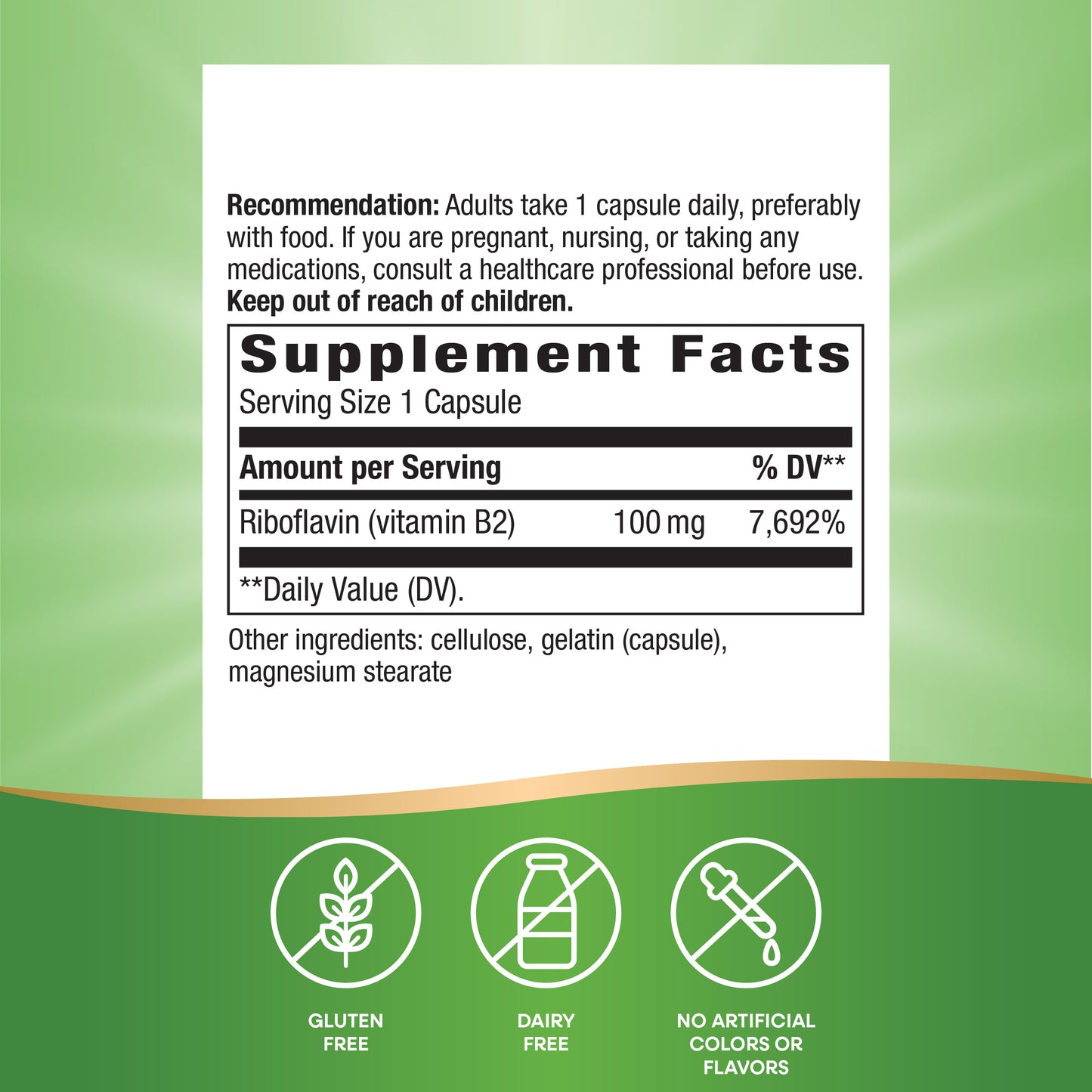 <{%MAIN6_40421%}>Nature's Way® | Riboflavin Vitamin B2