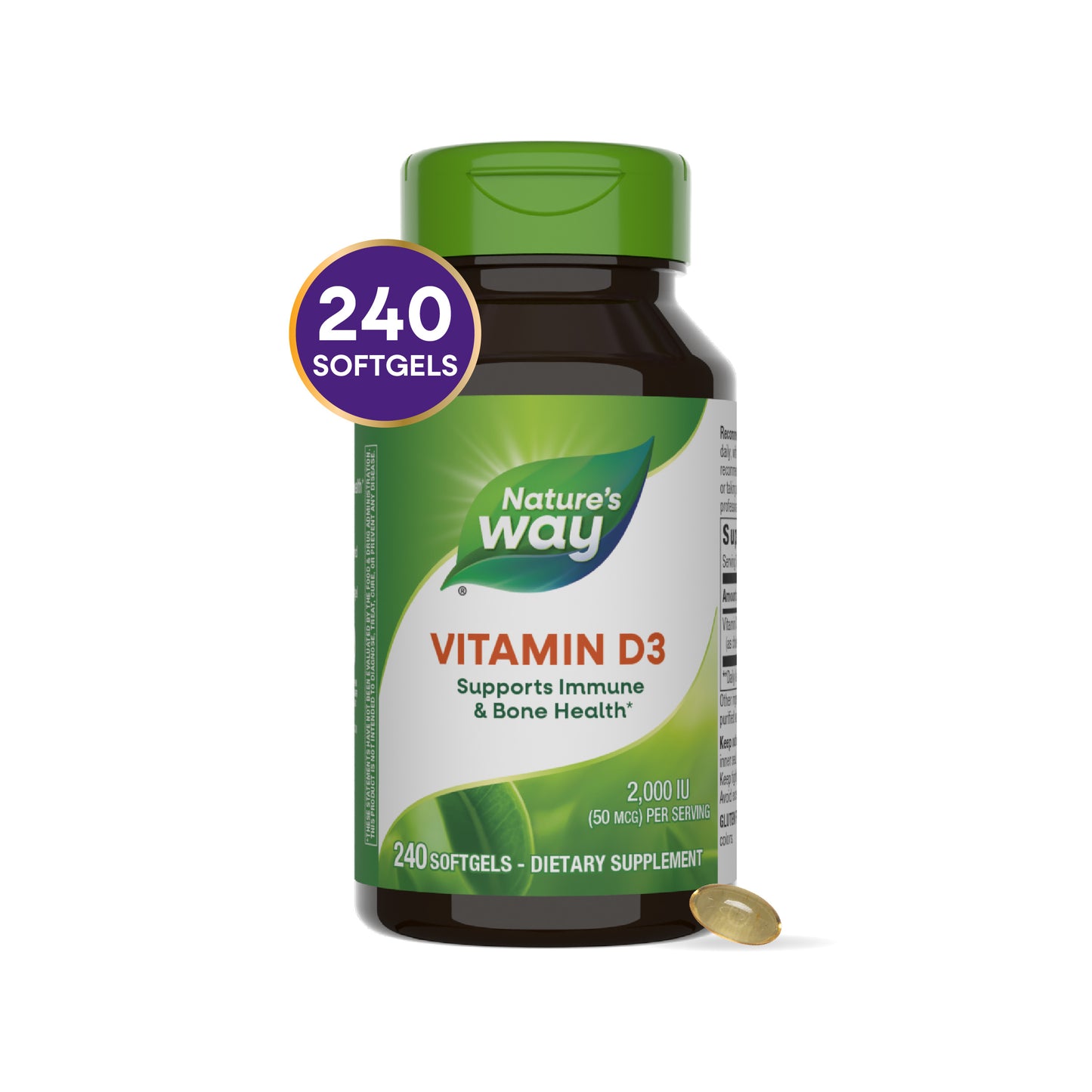 <{%MAIN7_15604%}>Nature's Way® | Vitamin D3