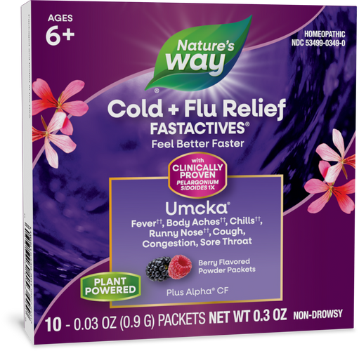 Natures's Way Umcka® Cold+Flu FastActives® Sku:15349