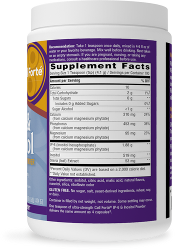 Nature's Way® | Cell Forté® IP-6 & Inositol Ultra-Strength‡ Powder Sku:05850