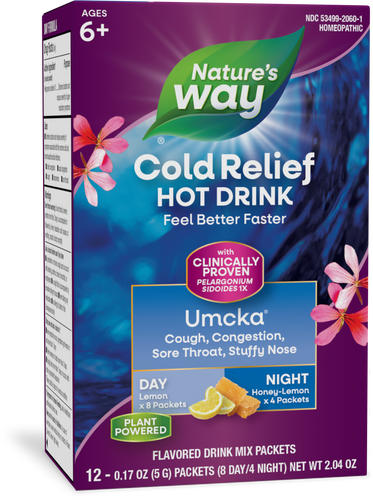 Natures's Way Umcka® Cold Care Day+Night Soothing Hot Drink Sku:10601