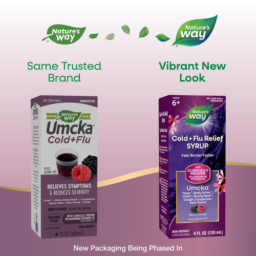 Nature's Way® | Umcka® Cold+Flu Relief Syrup Sku:15148