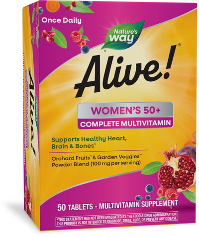 Alive!® Women’s 50+ Complete Multivitamin