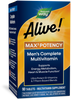 Natures's Way Alive!® Men’s Max3 Daily Multivitamin Sku:15542