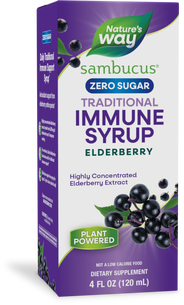 Sambucus Zero Sugar Traditional Immune Syrup