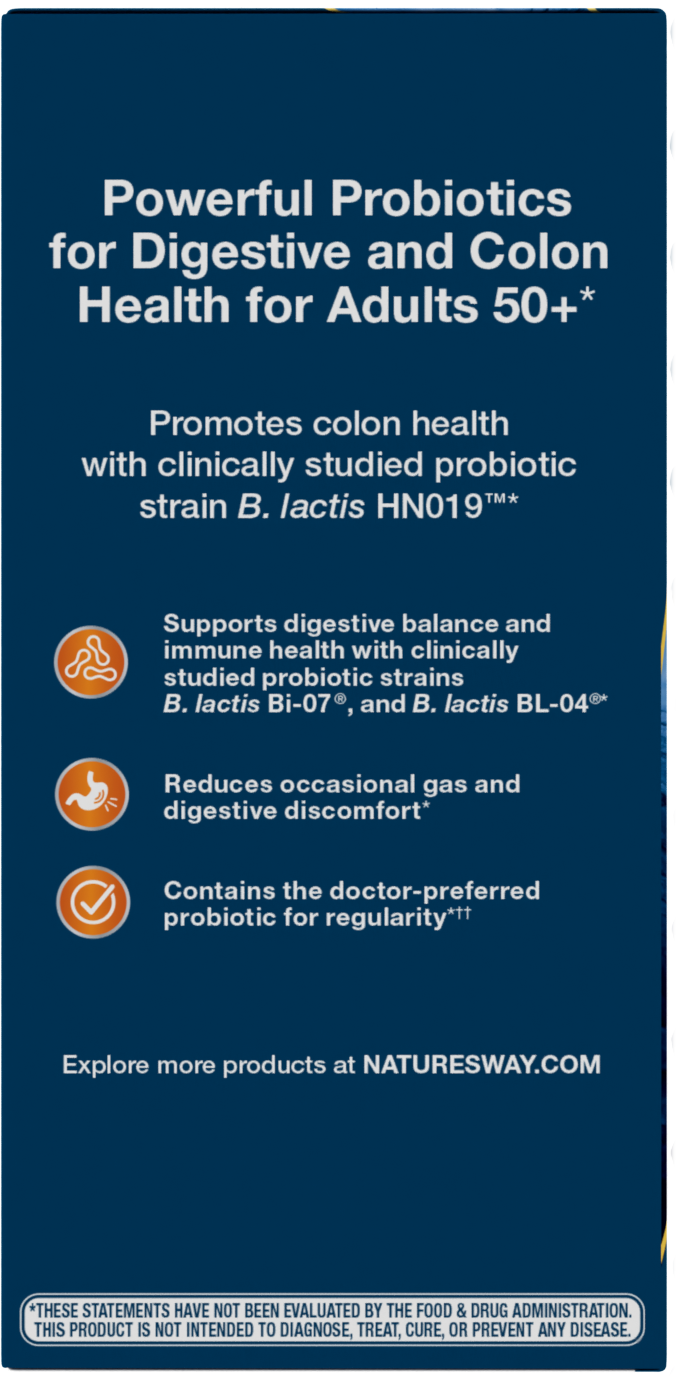 <{%MAIN5_10293%}>Nature's Way® | Fortify® 30 Billion Daily Probiotic Adults 50+