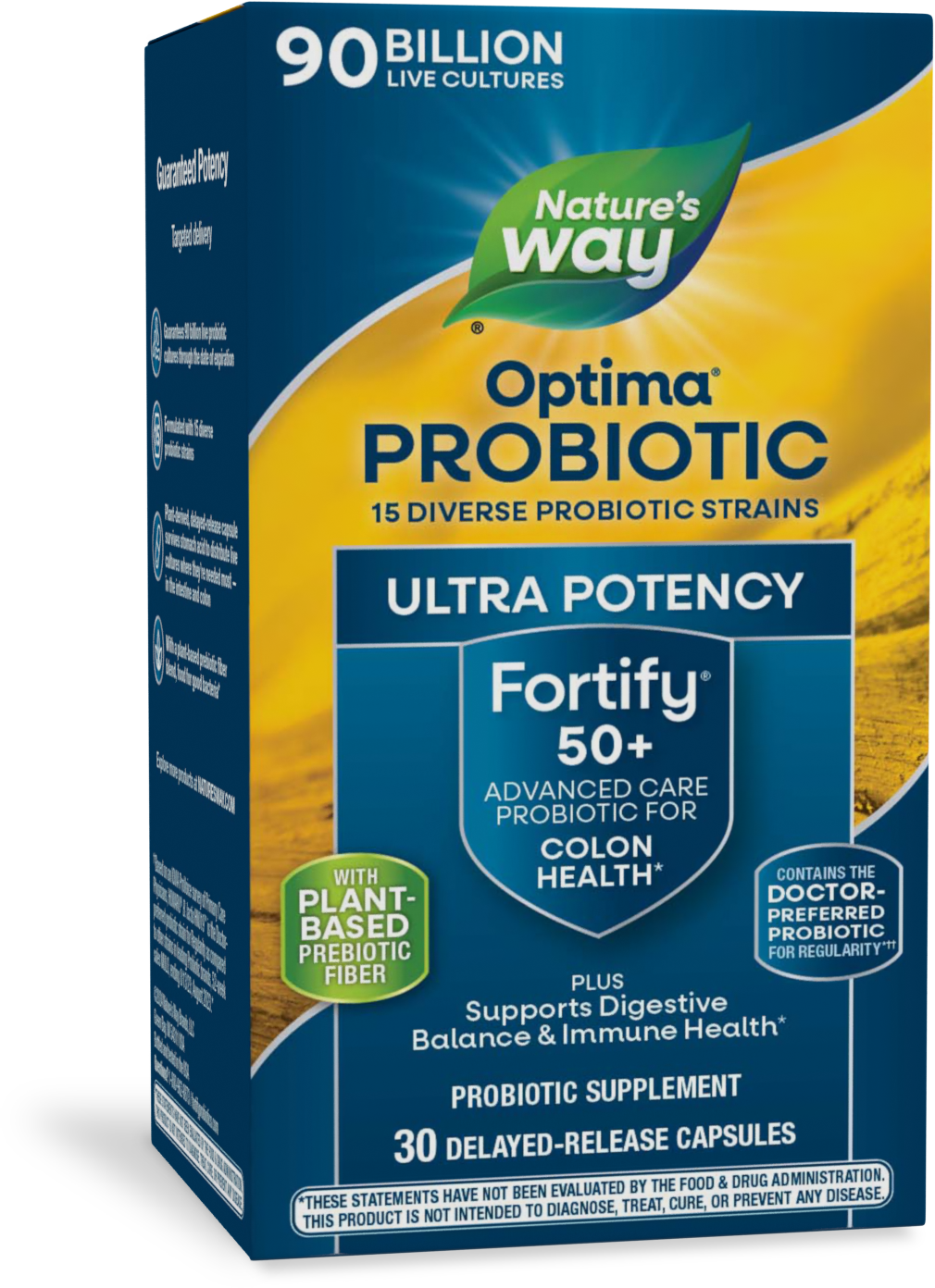 Fortify® Optima® Age 50+ Advanced Care 90 Billion Probiotic