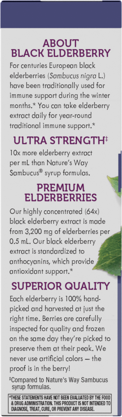 <{%MAIN3_10493%}>Nature's Way® | Sambucus Drops