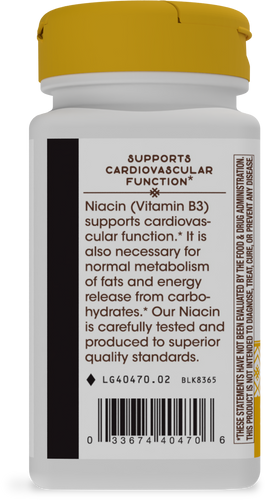 Nature's Way® | Niacin Sku:40470