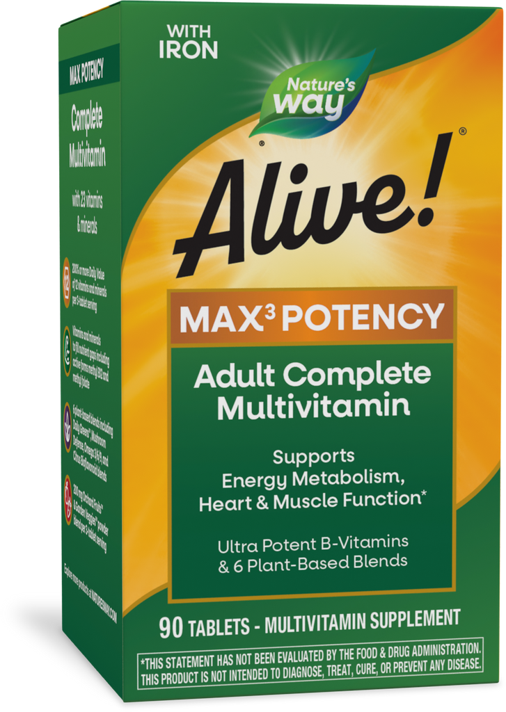 Alive!® Max3 Potency Multivitamin