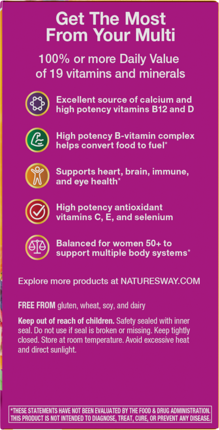 Nature's Way® | Alive!® Women's 50+ Complete Multivitamin