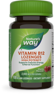 <{%PRIMARY_40440%}>Nature's Way® | Vitamin B12 Lozenges High Potency