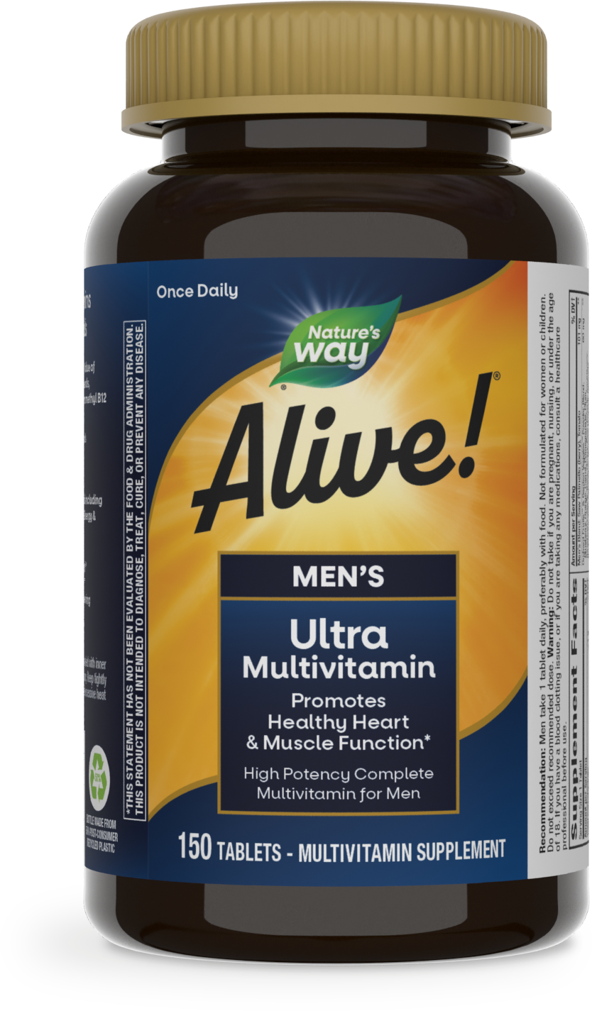 Alive!® Men’s Ultra Multivitamin