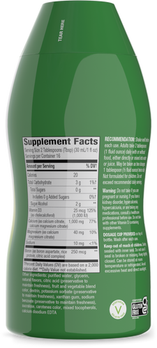 Nature's Way® | Calcium & Vitamin D3 - right side of pack Sku:ST1388