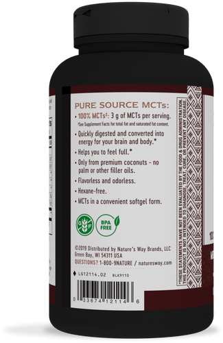 Nature's Way® | MCT Oil-Last Chance¹ Sku:12114