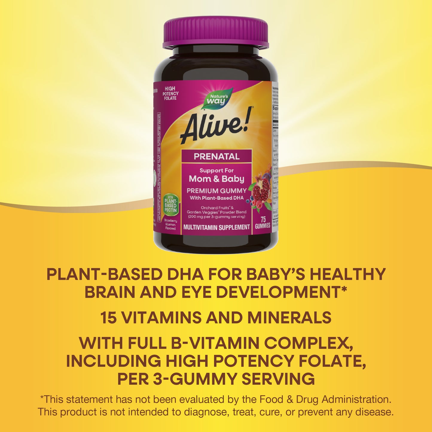 <{%MAIN6_10482%}>Nature's Way® | Alive!® Premium Prenatal Gummies