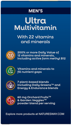 Nature's Way® | Alive!® Men’s Ultra Multivitamin Sku:15685