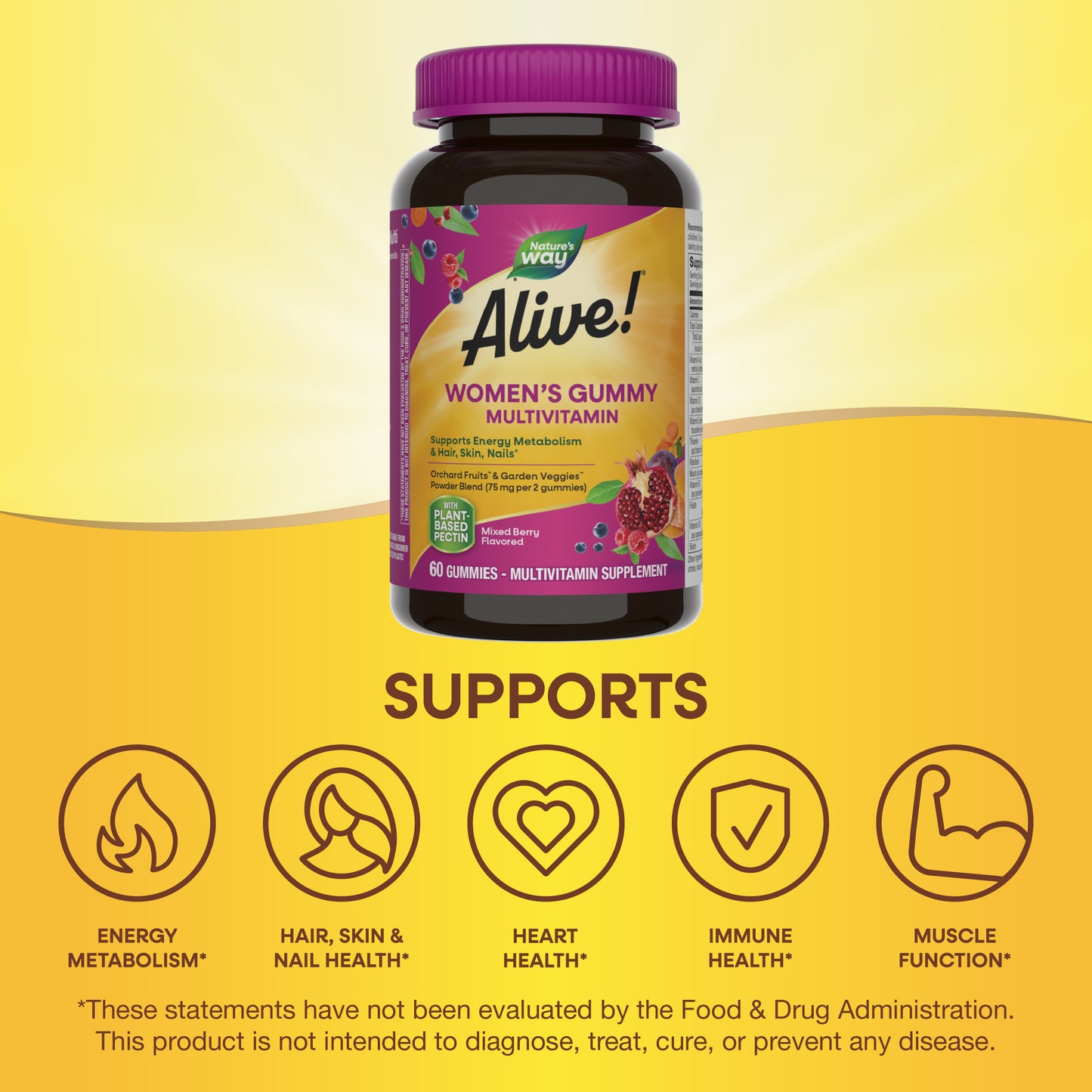 <{%MAIN5_15903%}>Nature's Way® | Alive!® Women's Gummy Multivitamin