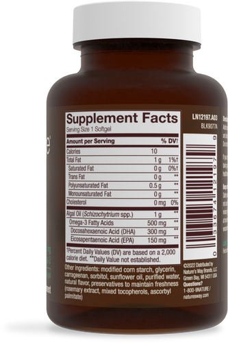 Nature's Way® | NutraVege® Omega-3 Plant Sku:12197