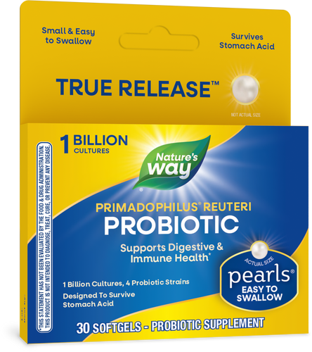 Natures's Way Primadophilus® Reuteri Pearls Probiotics Sku:15752
