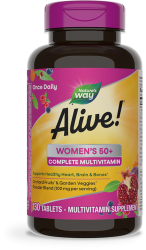 Natures's Way Alive!® Women’s 50+ Complete Multivitamin Sku:14210