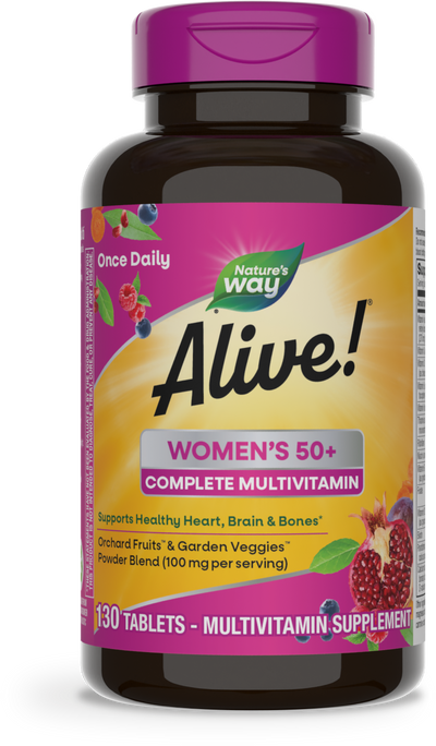 Alive!® Women’s 50+ Complete Multivitamin