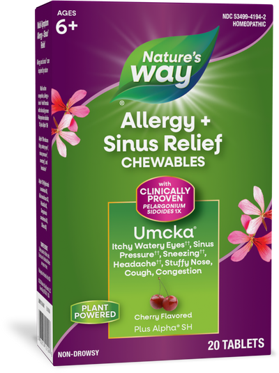 Umcka® Allergy+Sinus Chewables