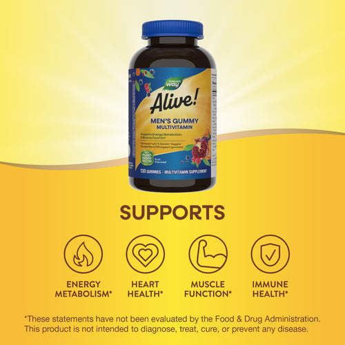 Nature's Way® | Alive!® Men's Gummy Multivitamin Sku:14031