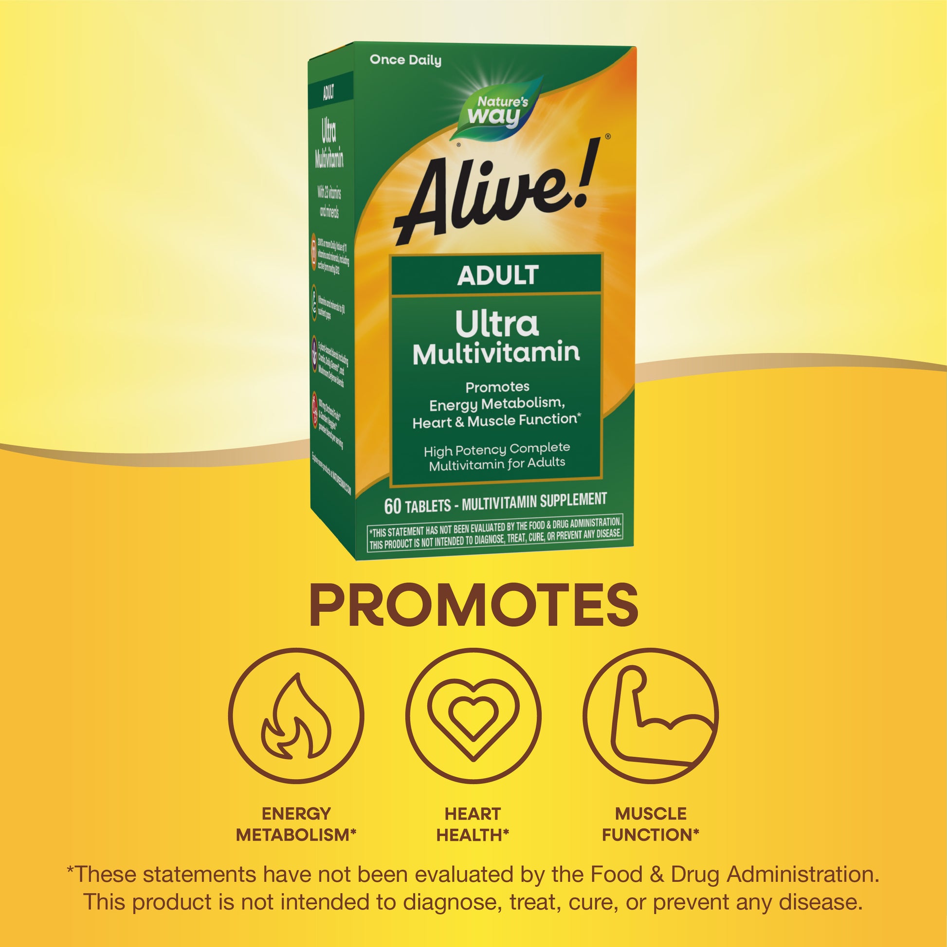 Nature's Way® | Alive!® Adult Ultra Multivitamin