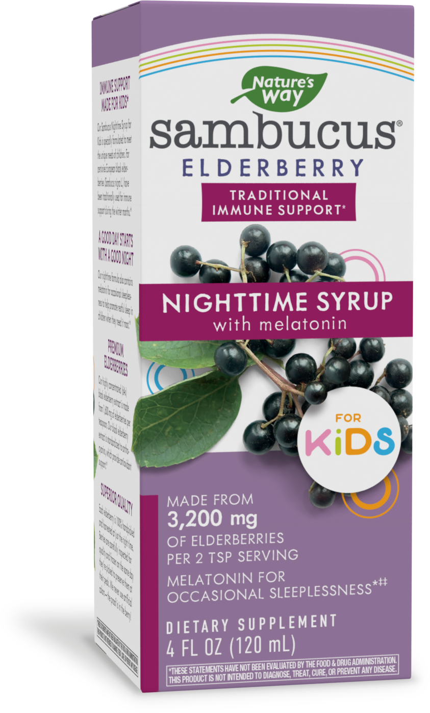 Sambucus NightTime Syrup for Kids - Short Expiration Sale²