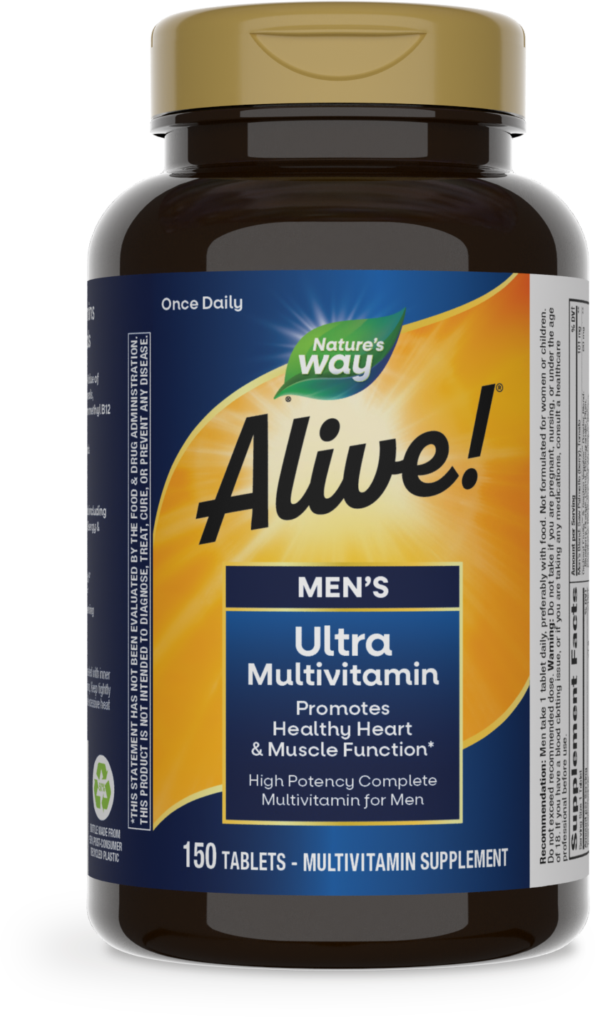 Alive!® Men’s Ultra Multivitamin