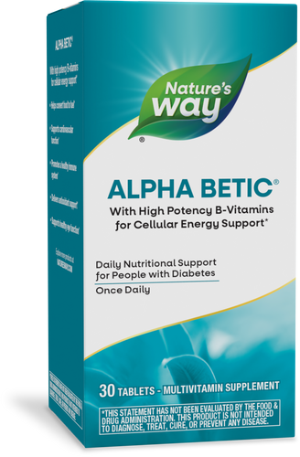 Natures's Way Alpha Betic® Multivitamin Sku:60038