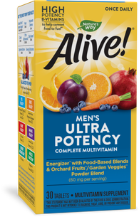 Alive!® Men’s Ultra Multivitamin-Last Chance¹