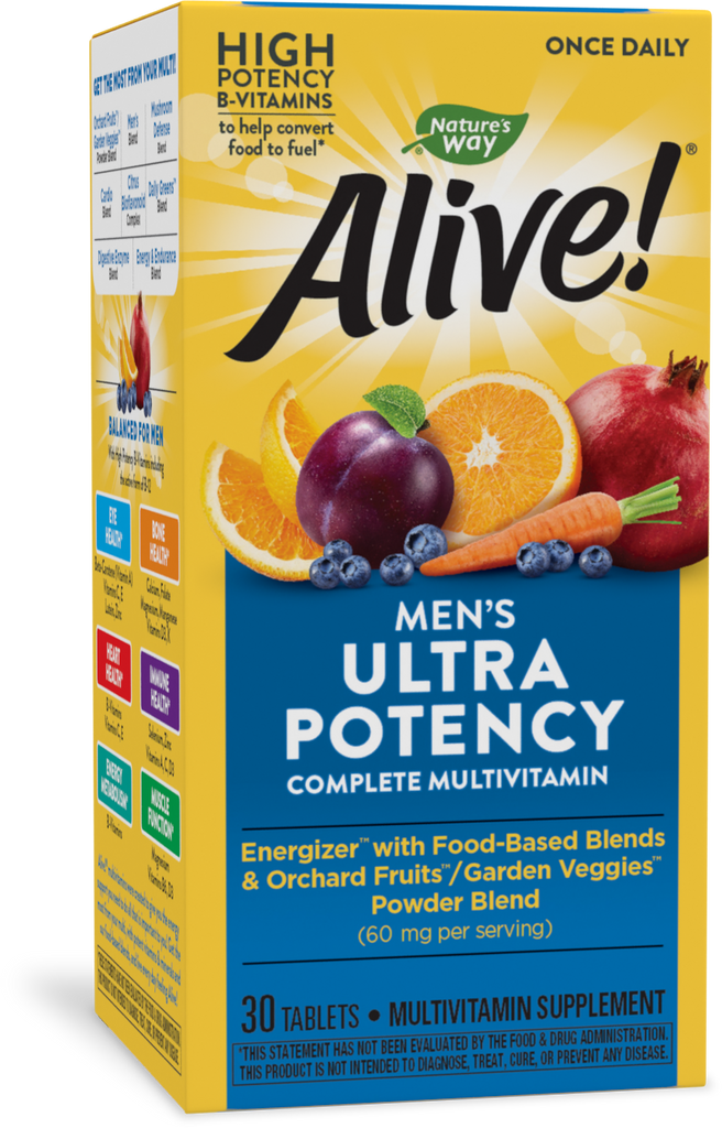 Alive!® Men’s Ultra Multivitamin-Last Chance¹