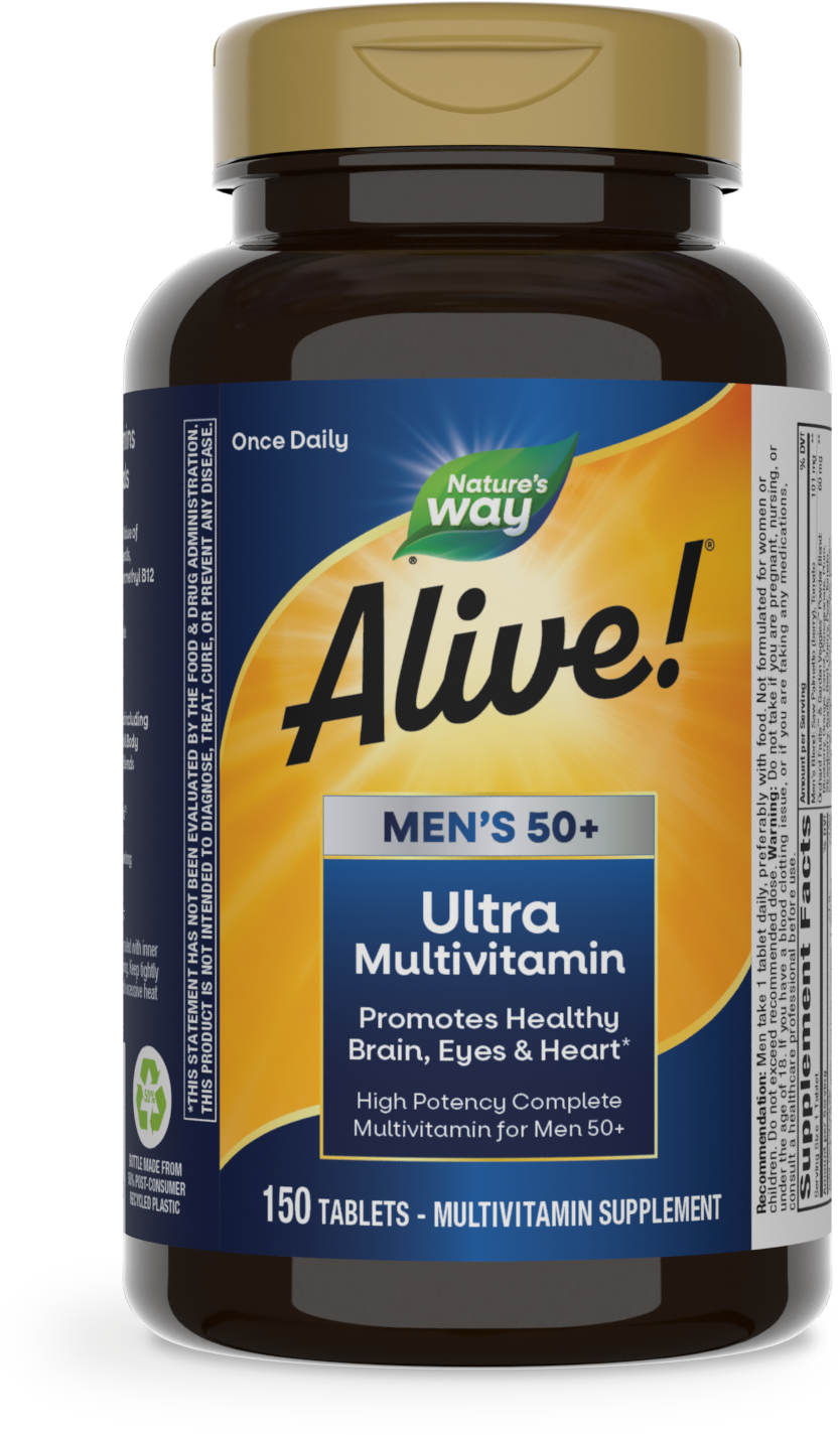 Alive!® Men's 50+ Ultra Multivitamin