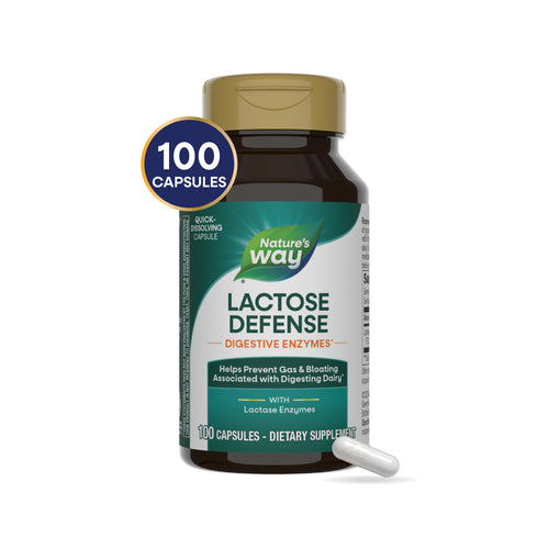 Nature's Way® | Lactose Defense Digestive Enzymes Sku:47110