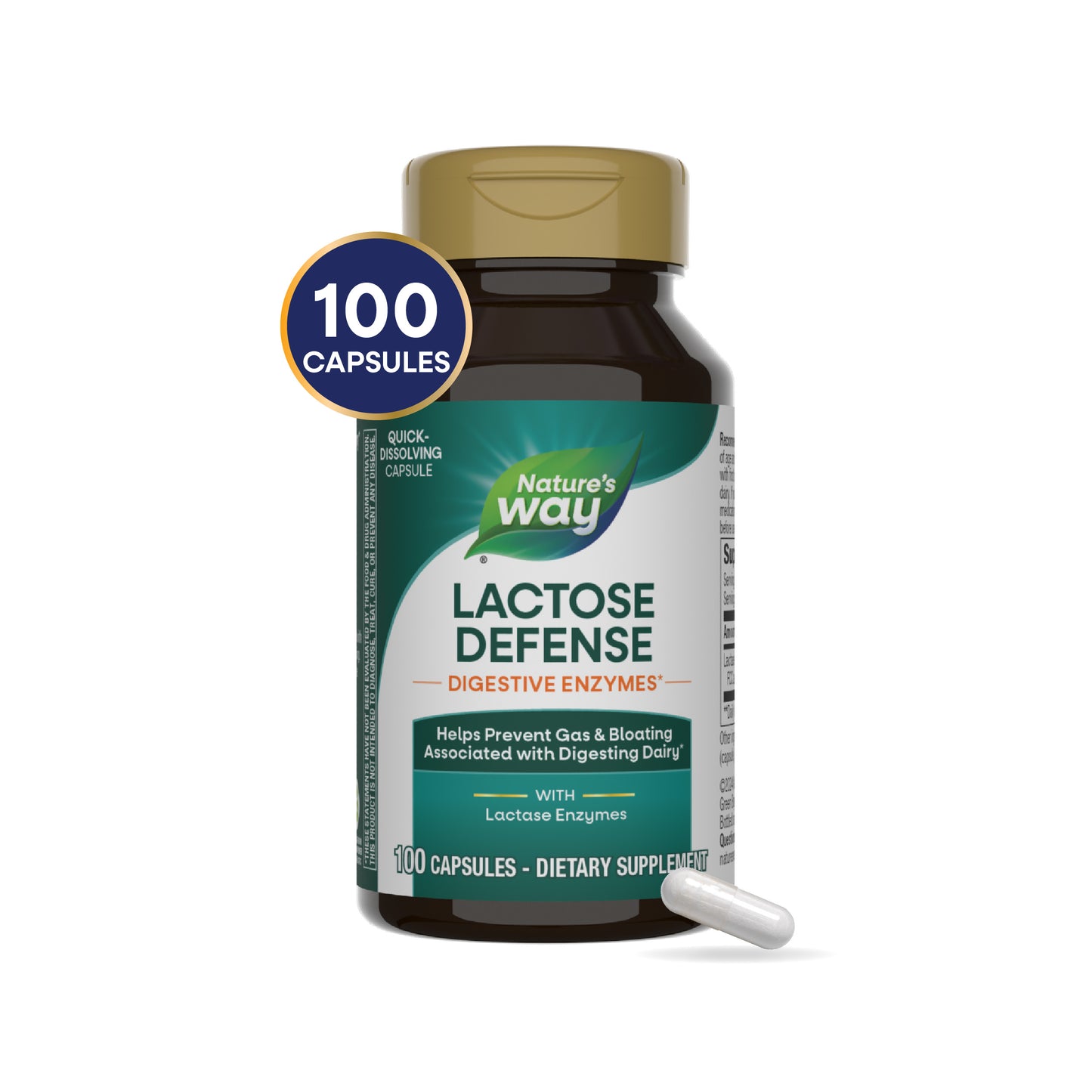 <{%MAIN7_47110%}>Nature's Way® | Lactose Defense Digestive Enzymes